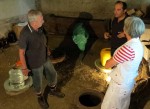 Besuch in einem Kvevri-Keller